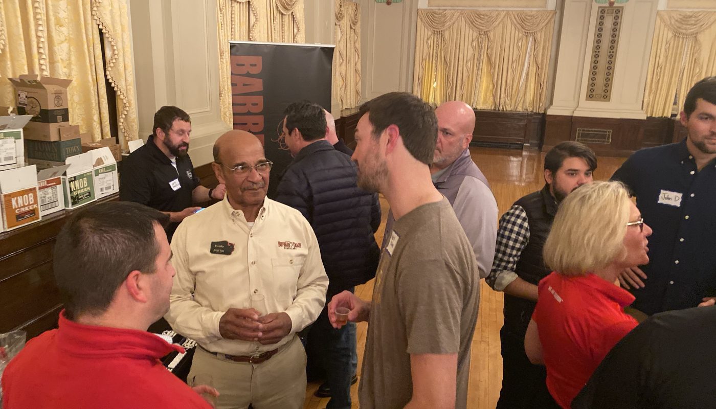 Buffalo Trace’s Freddie Johnson brings bourbon history to life for The Bourbon Society in Louisville